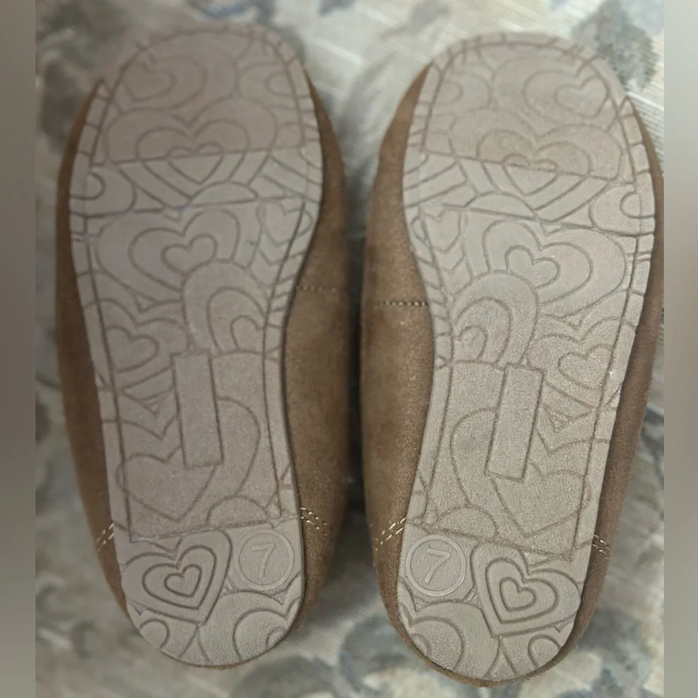 Fur Lined Moccasin Slippers